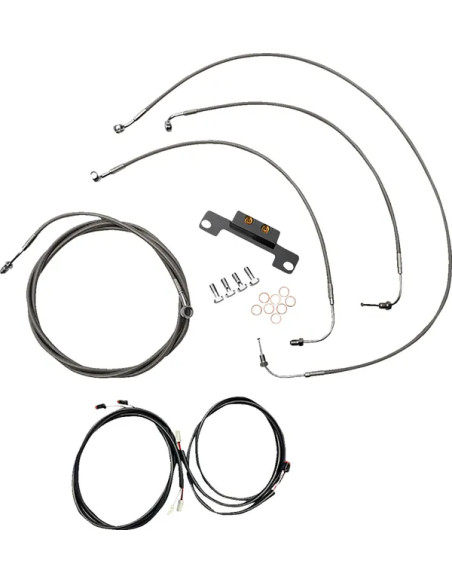 LA CHOPPERS Bowdenzüge für Harley Davidson FLHTK 1868 ABS 2021-2024