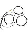 Standard Schwarz Vinyl Lenkerzug/Bremsleitung Kit