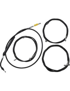 Standard Schwarz Vinyl Lenkerzug/Bremsleitung Kit