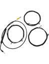 Standard Midnight geflochtenes Lenker-/Bremsleitungs-Kit