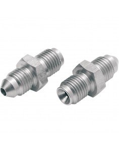 GOODRIDGE BREMSLEITUNG ADAPTER ADAPTER JIC/JIC EDELSTAHL -02-02 2x MALE 5/16x24 CHROM 2