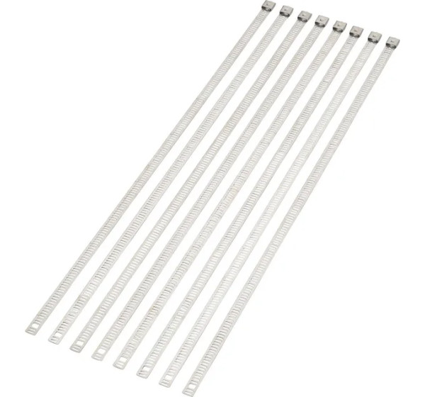 MOOSE OFFROAD Montagematerial & Zubehör - CABLE TIE SILVER 14 8PK