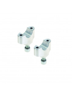 KITE SM-MC untere Lenker Klemmung 22/40 MM silber