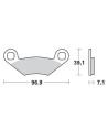 Renn-Bremsbeläge ATV