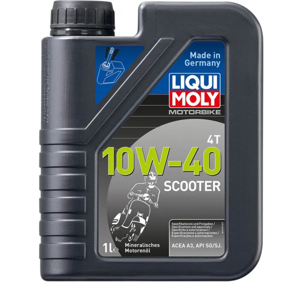LIQUI MOLY Öl- und Schmierstoffe - 4T 10W40 SCOOTER 1L
