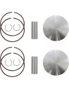 PISTON KIT STD SKIDOO 76.37 OVR+0.50