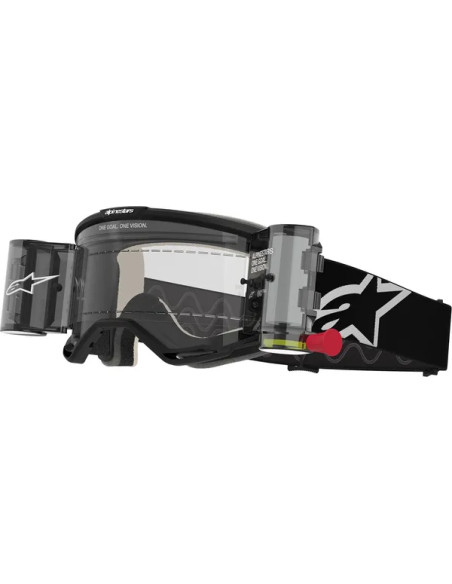 ALPINESTARS Motorradbrillen - GOGGLE VISION 5 CORP BLK CLEAR