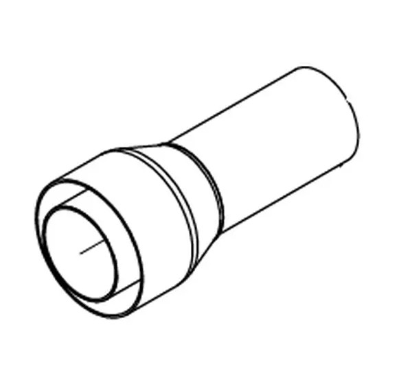 S&S CYCLE Dämpfereinsätze & Einsätze - INSERT BAFFLE 2.9OD x 2OD x 6.