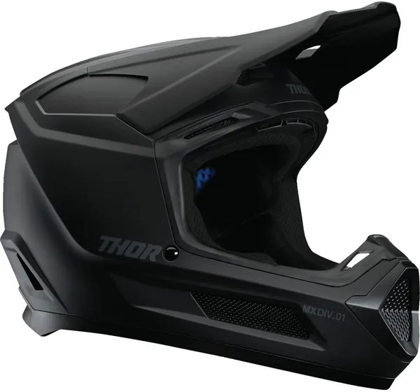 THOR Offroad - HELMET FLEET YTH BLACKOUT MATT