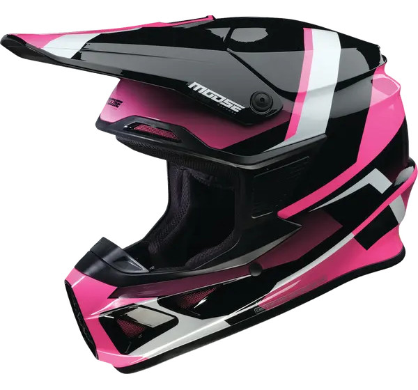 MOOSE OFFROAD SOFT-GOODS Offroad - HELMET F.I. 2.0 BOREAL PINK 2X