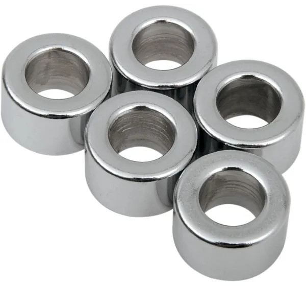 DRAG SPECIALTIES Distanzstücke - 5/16 X 5/8 X 3/8 CHR SPCR
