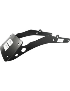 Gebogener Kennzeichenhalter