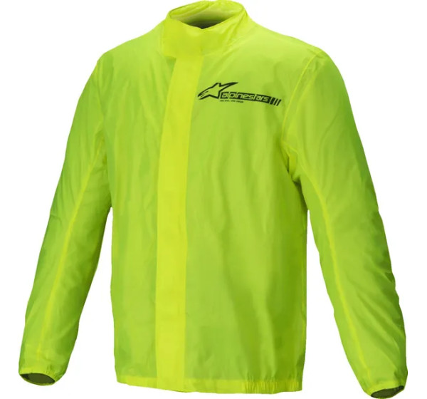 ALPINESTARS (ROAD) Regenschutz - JACKET RAIN HURRICANE V2 YL FL