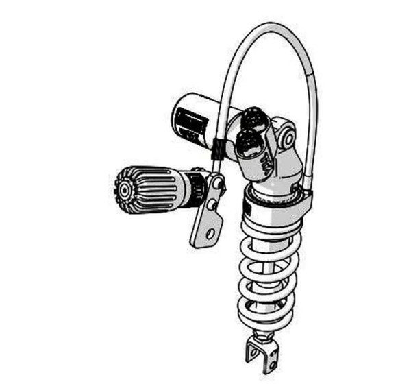 OHLINS Federung hinten - SHOCK KAWASAKI ZX-6R (636) T36