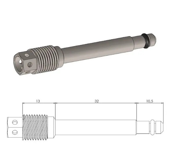 MOTO-MASTER Bremssattel - BRAKE PAD PIN DRILLED HONDA
