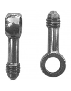 GOODRIDGE BANJO-Beschlag Grau gerade -03 HOLE-Ø 10mm Außengewinde 3/8x24 JIC/UNF