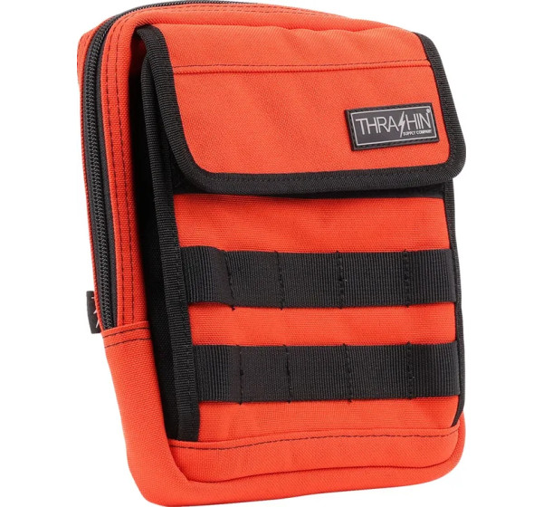 THRASHIN SUPPLY CO. Lenkertaschen - BAG HANDLEBAR TSC SLIM ORANGE