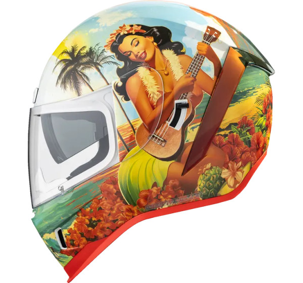 ICON Integralhelm - Einbaubeispiel