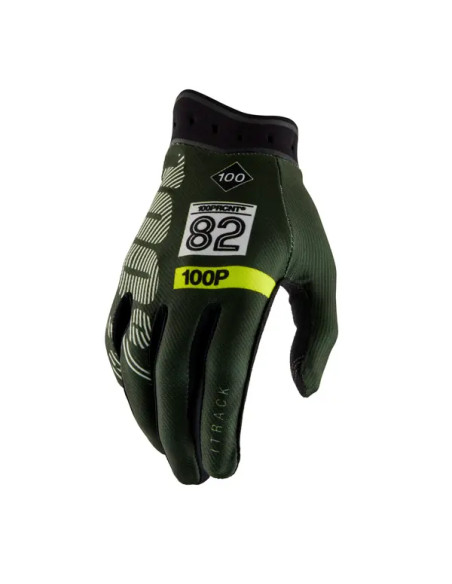 100% Handschuhe - GLOVES ITRACK GREEN - XL