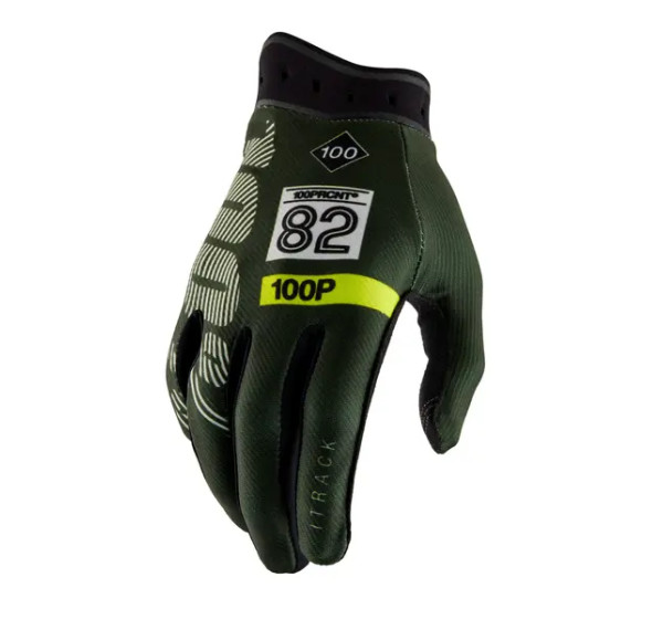 100% Handschuhe - GLOVES ITRACK GREEN - XL