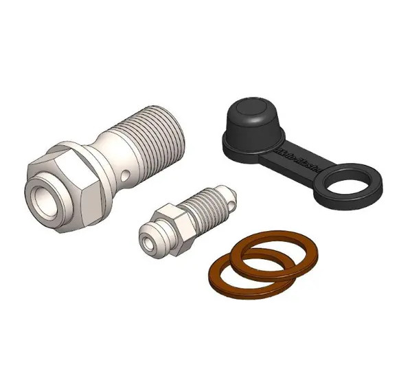 MOTO-MASTER Bremssattel - BANJO BOLT & BLEEDER M10 X 1 0