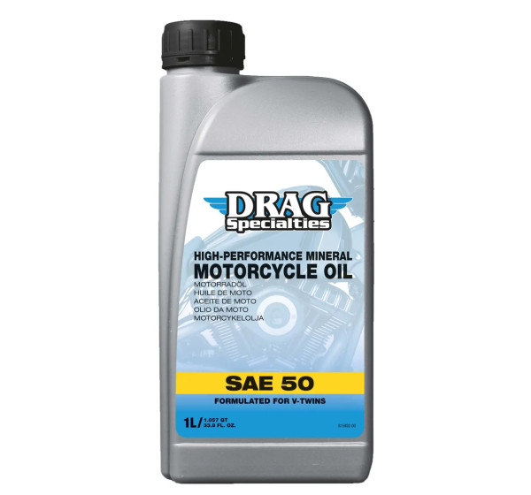 DRAG SPECIALTIES OIL Öl- und Schmierstoffe - OIL E-DRAG SAE 50 1L