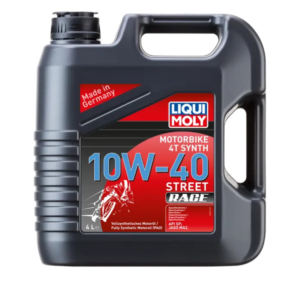 LIQUI MOLY Öl- und Schmierstoffe - 4T SYN 10W40 STR RACE 4l