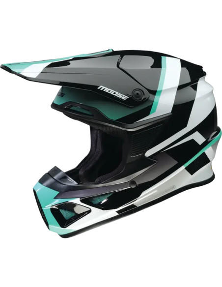 MOOSE OFFROAD SOFT-GOODS Offroad - HELMET F.I. 2.0 BOREAL MINT 2X