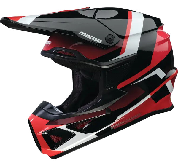 MOOSE OFFROAD SOFT-GOODS Offroad - HELMET F.I. 2.0 BOREAL RED 2X