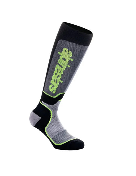 ALPINESTARS(MX) Socken - SOCK MX PLUS BLK/GY/YLW L