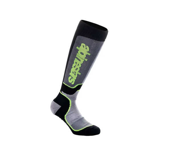 ALPINESTARS(MX) Socken - SOCK MX PLUS BLK/GY/YLW L