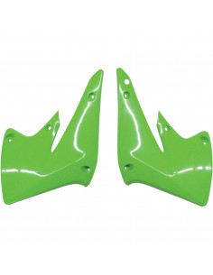 UFO KÜHLERABDECKUNG KAWASAKI KXF250 KX-GRÜN