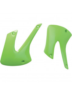 UFO KÜHLERABDECKUNG KAWASAKI KX85 KX-GRÜN