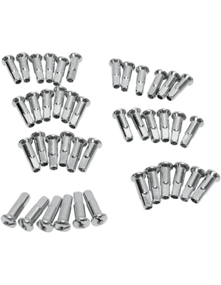 DRAG SPECIALTIES Montagematerial & Zubehör - SS X-LONG SPOKE NIPPLES