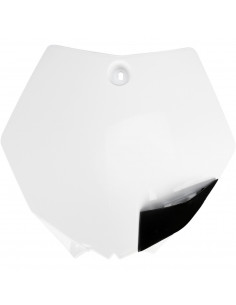 UFO NUMMERNTAFEL VORNE KTM 85/105 WEIß