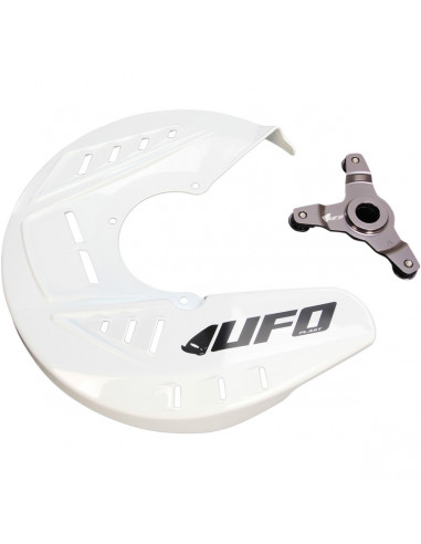 UFO BREMSCHEIBENABDECKUNG VORNE KIT KAWASAKI KXF250/450 WEIß