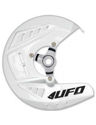 UFO BREMSCHEIBENABDECKUNG VORNE KIT YAMAHA YZ250/450F WEIß