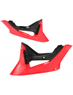 UFO KÜHLERABDECKUNG HONDA CRF450R OEM-FARBE 2