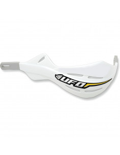UFO ALU HANDPROTEKTOR FÜR 22mm (7/8 ) LENKER WEIß 2