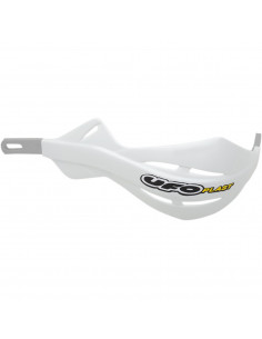 UFO ALU HANDPROTEKTOR FÜR 286mm (1 1/8 ) PRO-TAPER LENKER WEIß