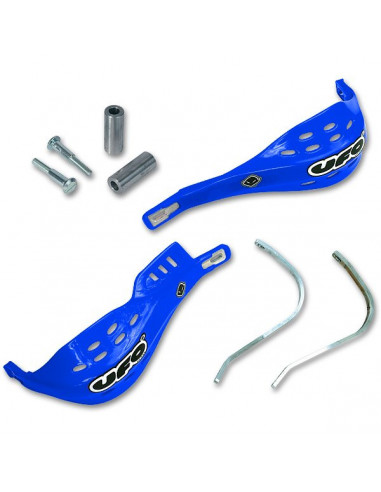 UFO JUMPY SUPERMOTARD UNI-HANDPROTEKTOR 286mm (1 1 1/8) PRO-TAPER BARS REFLEX-BLAU