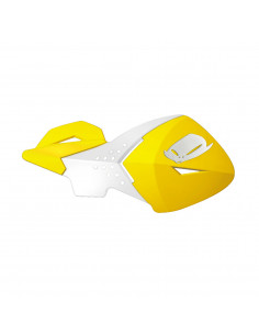 UFO ERSATZ PLASTIKTEILE ESCALADE HANDPROTEKTOR RM-GELB/WEIß