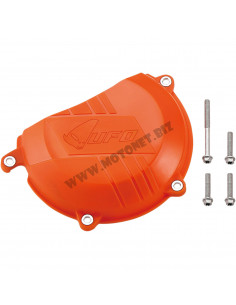 UFO KUPPLUNGSABDECKUNG MIT MONTAGESATZ KTM ORANGE