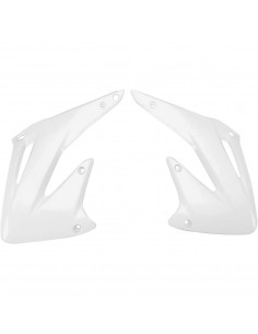 UFO KÜHLERABDECKUNG HONDA CRF450R WEIß