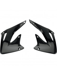 UFO KÜHLERABDECKUNG HONDA CRF450R SCHWARZ