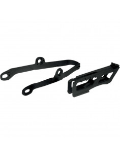 UFO KETTENFÜHRUNG & SCHIEBESATZ KAWASAKI KXF250/450 SCHWARZ 2
