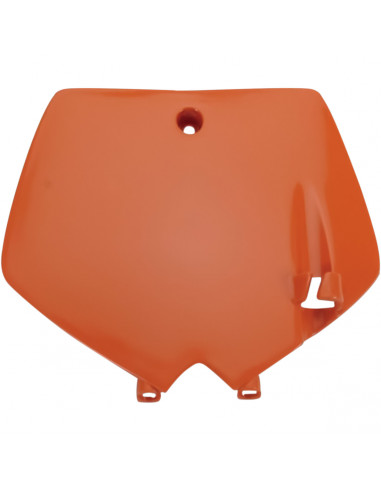 UFO NUMMERNTAFEL VORNE KTM 65SX ORANGE