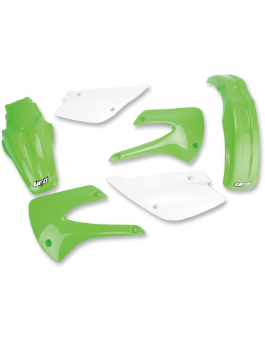 UFO KOMPLETTER BODYKIT KAWASAKI KX85 OEM-FARBE