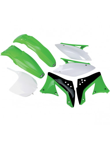 UFO KOMPLETTER BODYKIT KAWASAKI KXF450 OEM-FARBE