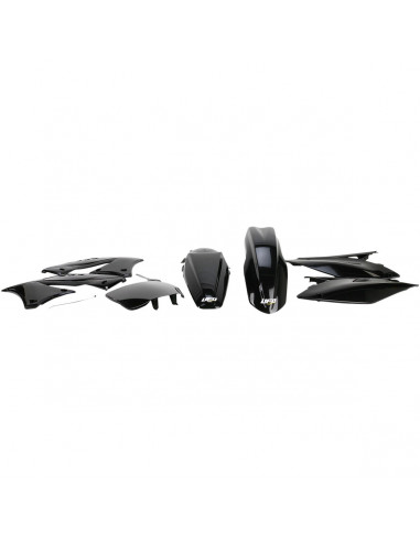 UFO KOMPLETTES BODYKIT KAWASAKI KXF250 SCHWARZ